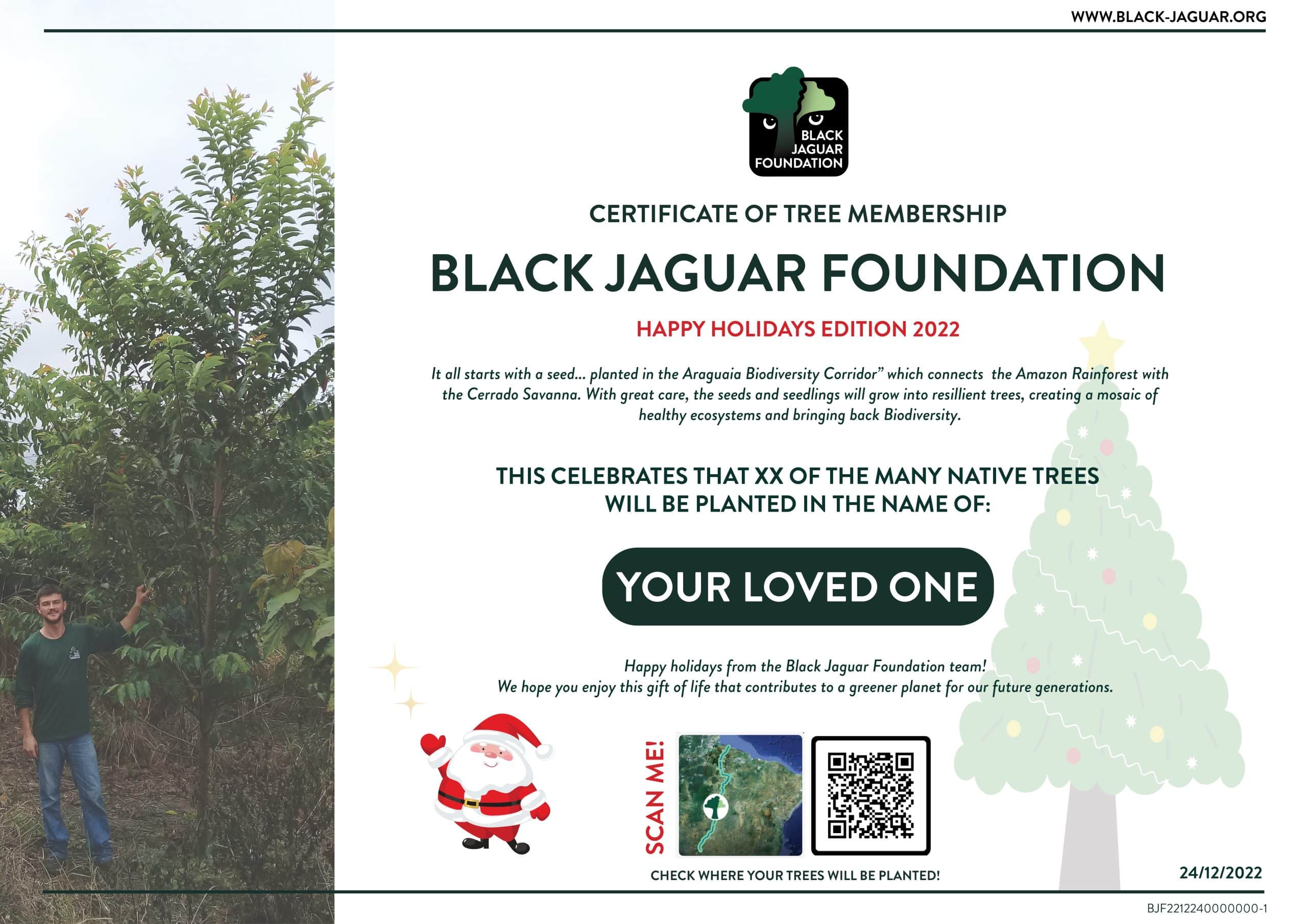 XMAS CERTIFICATE JPEG Black Jaguar Foundation XMAS CERTIFICATE JPEG Black Jaguar Foundation